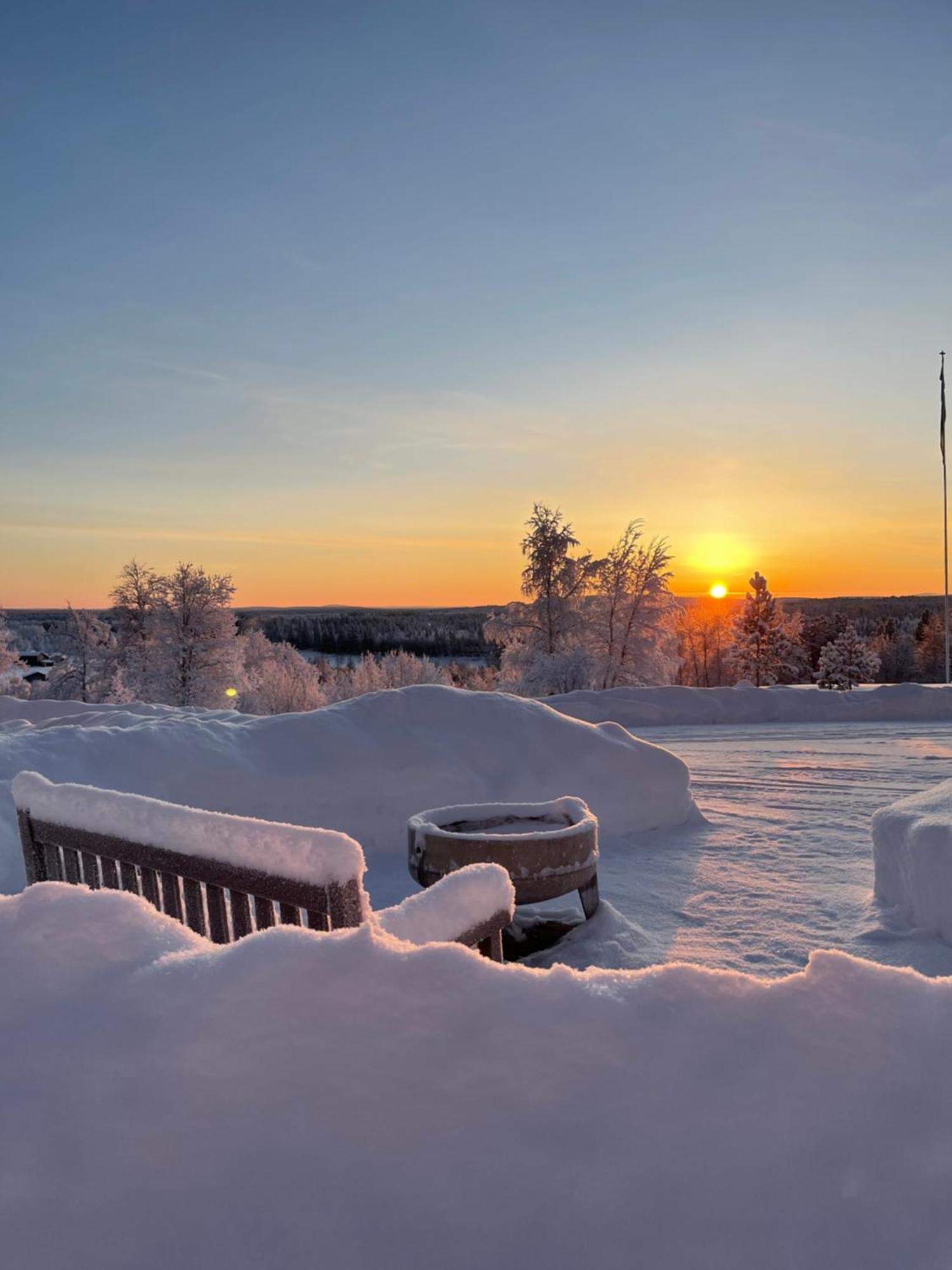 Ailu - Arctic Hotel Apartments Lannavaara Buitenkant foto